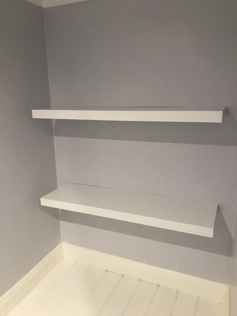 Installing Shelves